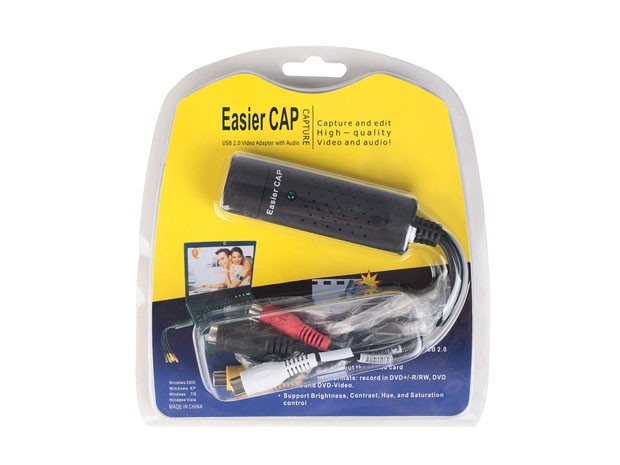 &u+ CAPTURADORA VIDEO EASIER CAP USB 2.0 (VHS TV PS3 PS4 XBOX)